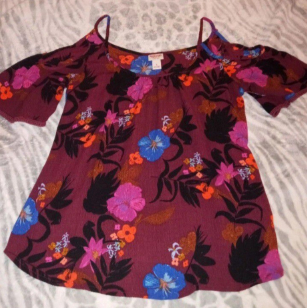 Cold Shoulder Top